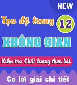 Phương pháp toạ độ trong không gian (TB)